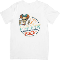 Thumbnail for Pretty Things and Skull Girl T-Shirt | Minimalist Boho Graphic Tee | Dark Aesthetic Gift