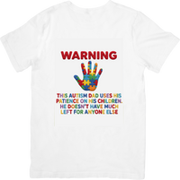Thumbnail for Autism Dad T-Shirt | Meaningful Puzzle Awareness Graphic Tee | Dad Gift