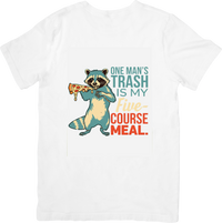 Thumbnail for Raccoon T-Shirt | Dry Wit Retro Animal Graphic Tee | Nature Lover Gift