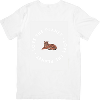 Thumbnail for Tiger Conservation T-Shirt | Minimalist Wildlife Graphic Tee | Nature Lover Gift