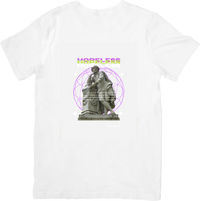 Thumbnail for Hopeless Statue T-Shirt | Minimalist Y2K Sacred Geometry Graphic Tee | Streetwear Gift