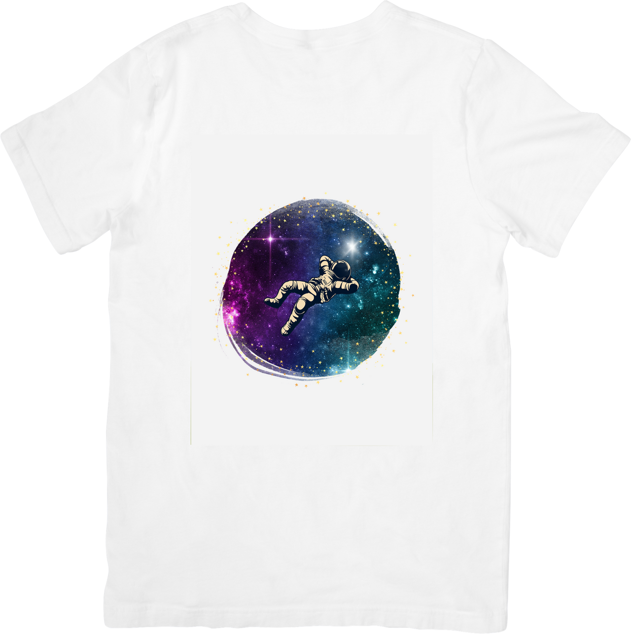 Astronaut Galaxy T-Shirt | Cosmic Space Graphic Tee | Sci-Fi Explorer Gift