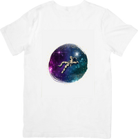 Thumbnail for Astronaut Galaxy T-Shirt | Cosmic Space Graphic Tee | Sci-Fi Explorer Gift