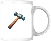 Thumbnail for Cross Peen Hammer Mug | Watercolor Blacksmith Tool Coffee Mug | Handyman Dad Gift